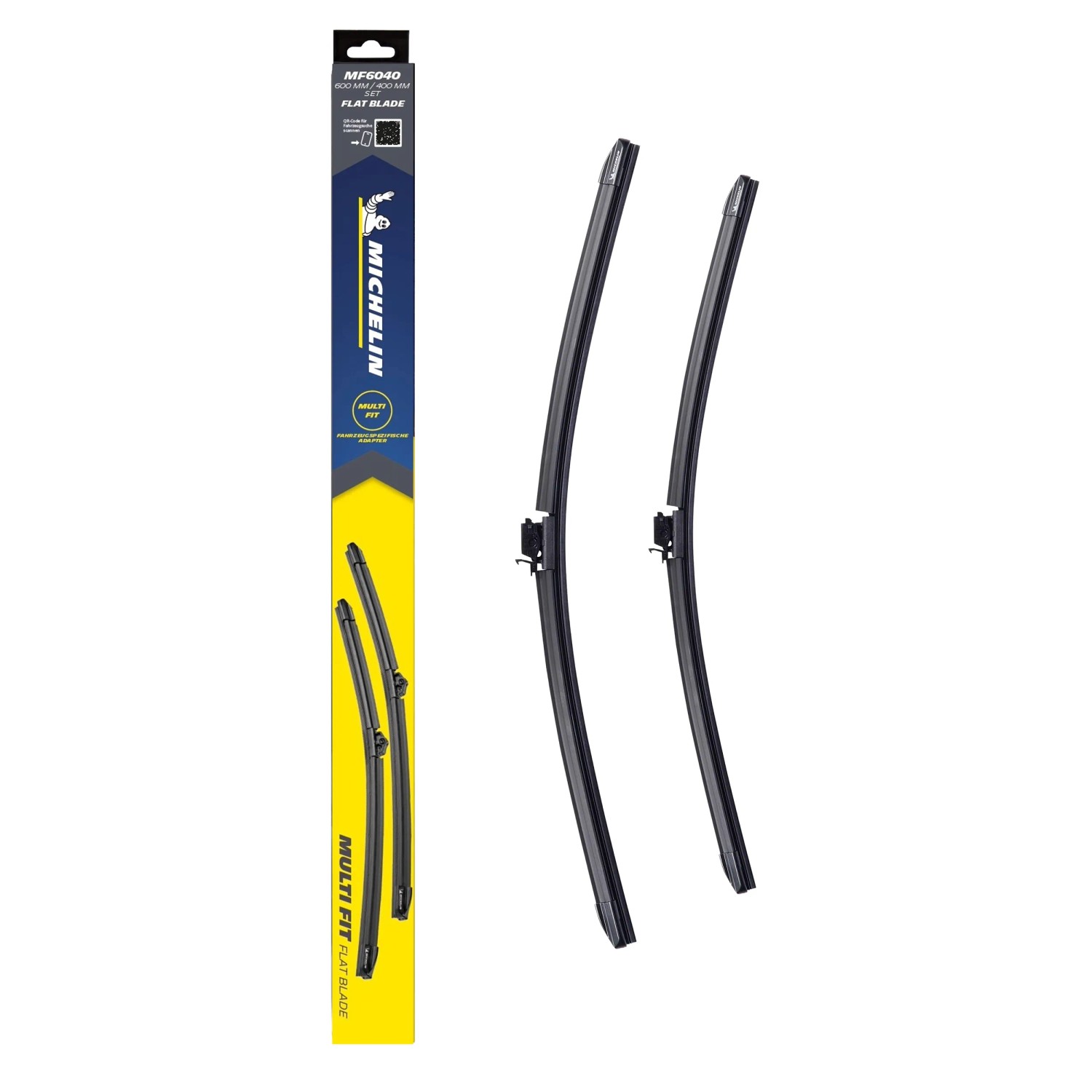 Michelin Scheibenwischer Set Multi Fit MF6040, 2 Stück. Zubehör für Wartung und Reparatur.