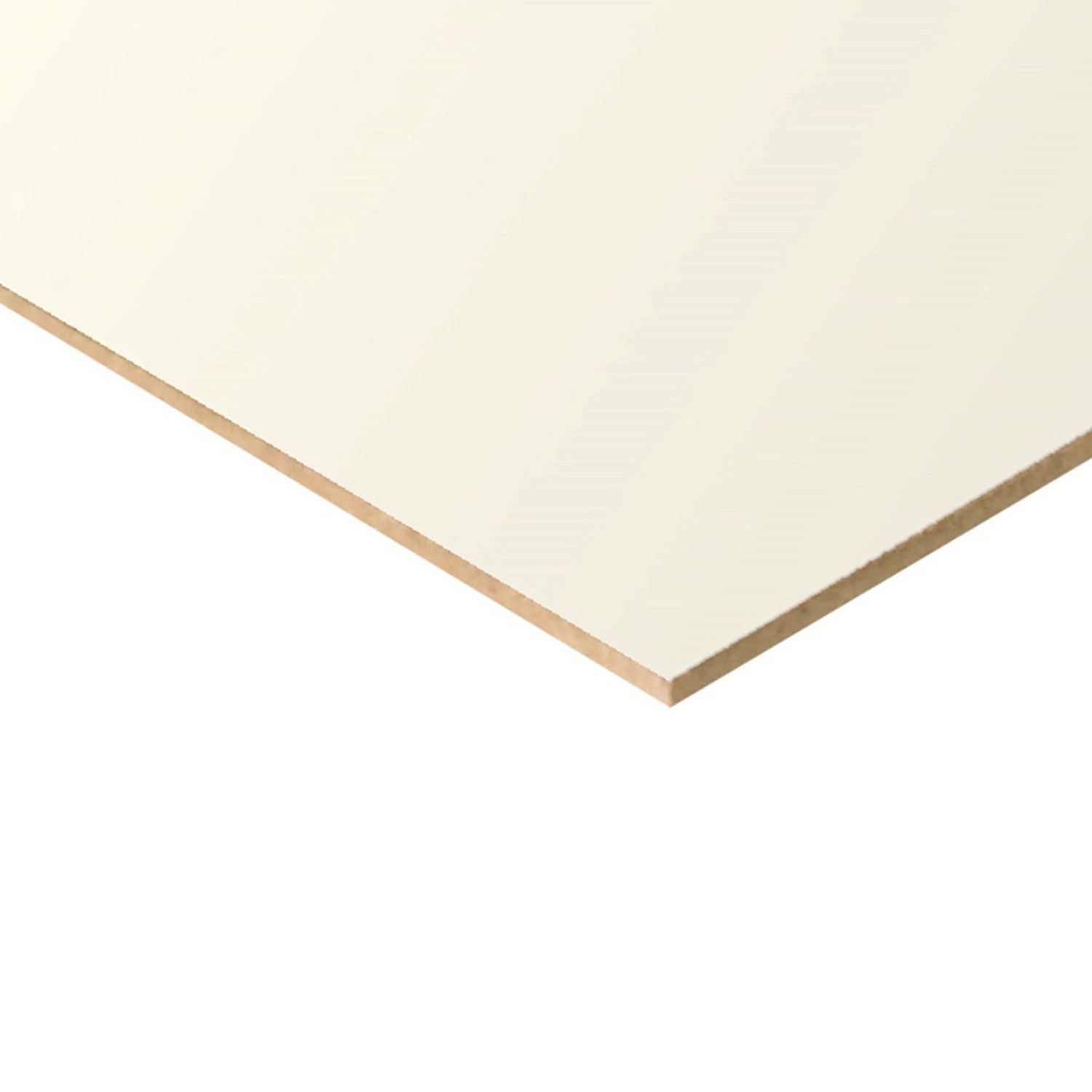 Rückwandplatte HDF einseitig Weiß 120 cm x 60 cm x 0,3 cm