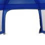 vidaXL Poolzelt mit Abnehmbarem Überzelt Netzwänden Azurblau 670x590cm 4100631_9