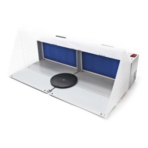 Wiltec Doppel Absauganlage 8M³/Min 52Db Absaugung Farbe Farbnebel Erweiterbar