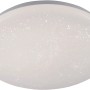 Weiße LED-Deckenleuchte Skyler, Ø 34 cm, für Innenräume.
