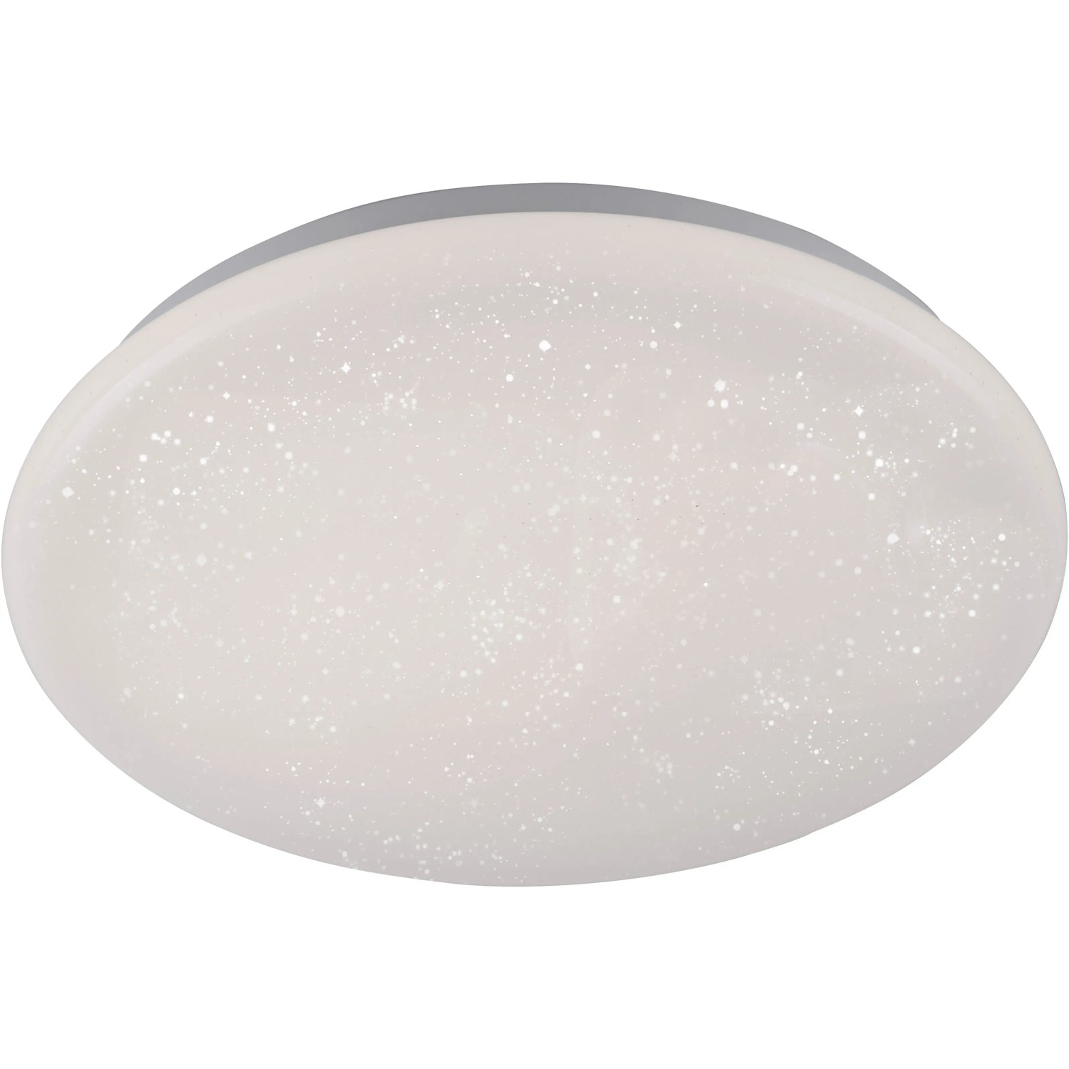 Weiße LED-Deckenleuchte Skyler, Ø 34 cm, für Innenräume.
