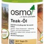 Dose Osmo Holzöl Spezial Teak 750ml für Holzdecks und Gartenmöbel.
