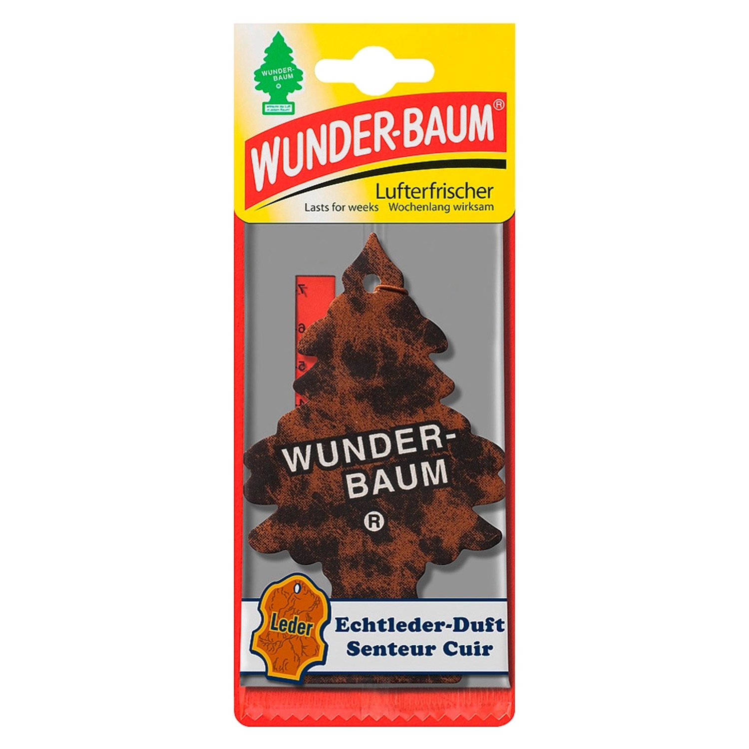 Wunderbaum Lufterfrischer Echtleder-Duft