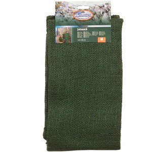 Videx Garden Jutesack, 60x110cm, grün, für Winterschutz von Pflanzen im Garten.