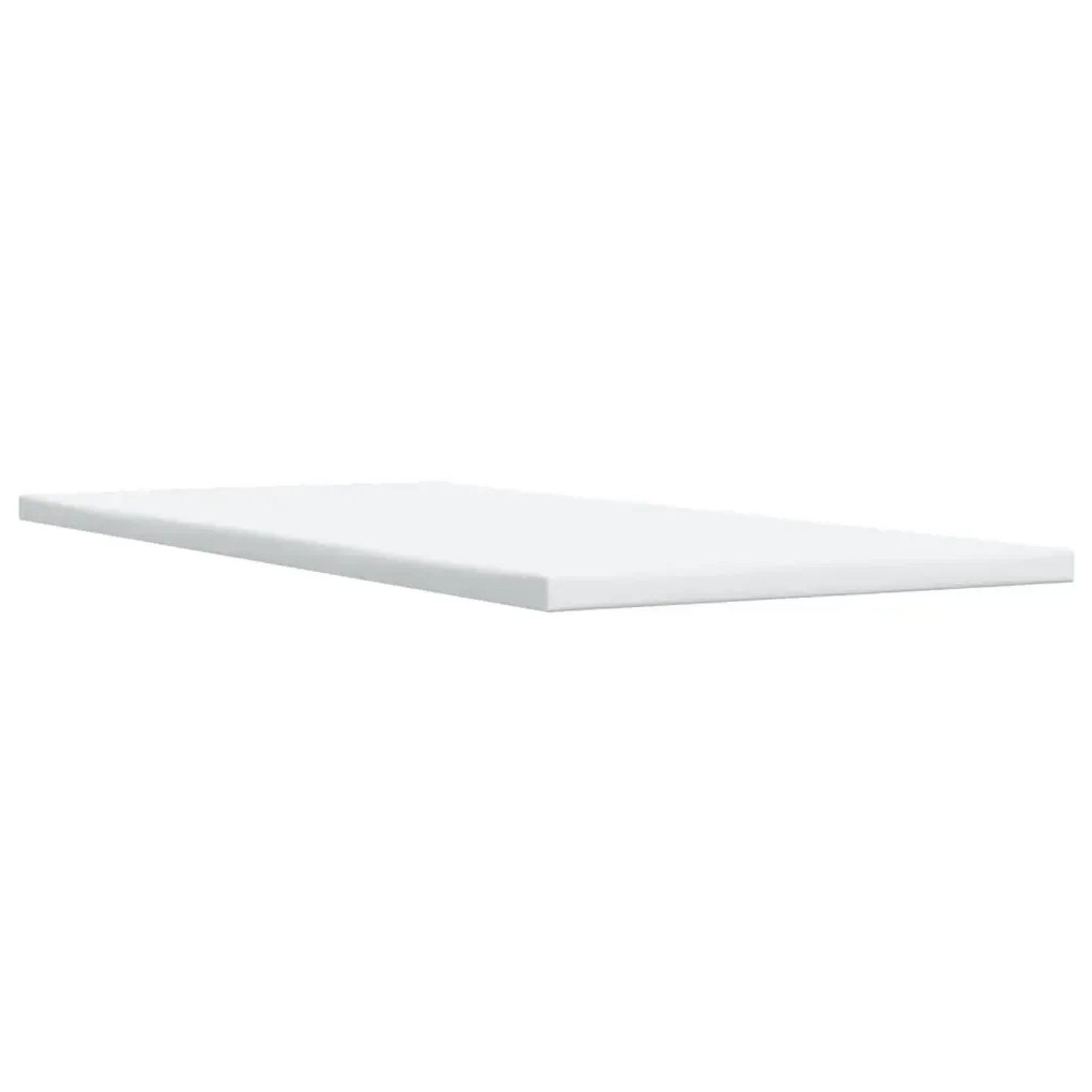 Matratzenauflage in Weiß für vidaXL Boxspringbett, 100x200 cm.