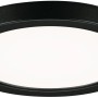 Schwarzes Paulmann LED Einbaupanel Areo VariFit, 11,8 cm Durchmesser.