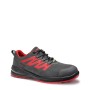 Elten Sicherheitshalbschuh Marten Xxsports, grau-rot, Größe 43, S1, ESD-fähig.