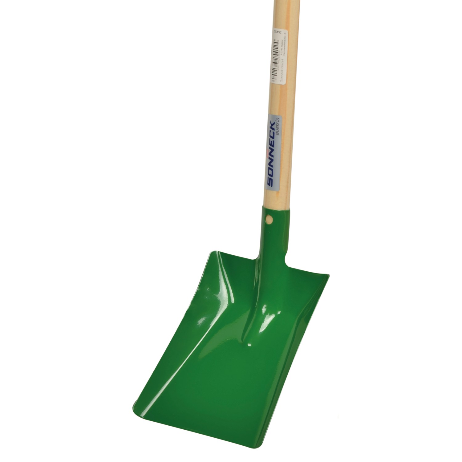 Sonneck Kinderschaufel Mini mit Stiel, grüne Schaufel für Kinder, Gartengeräte.