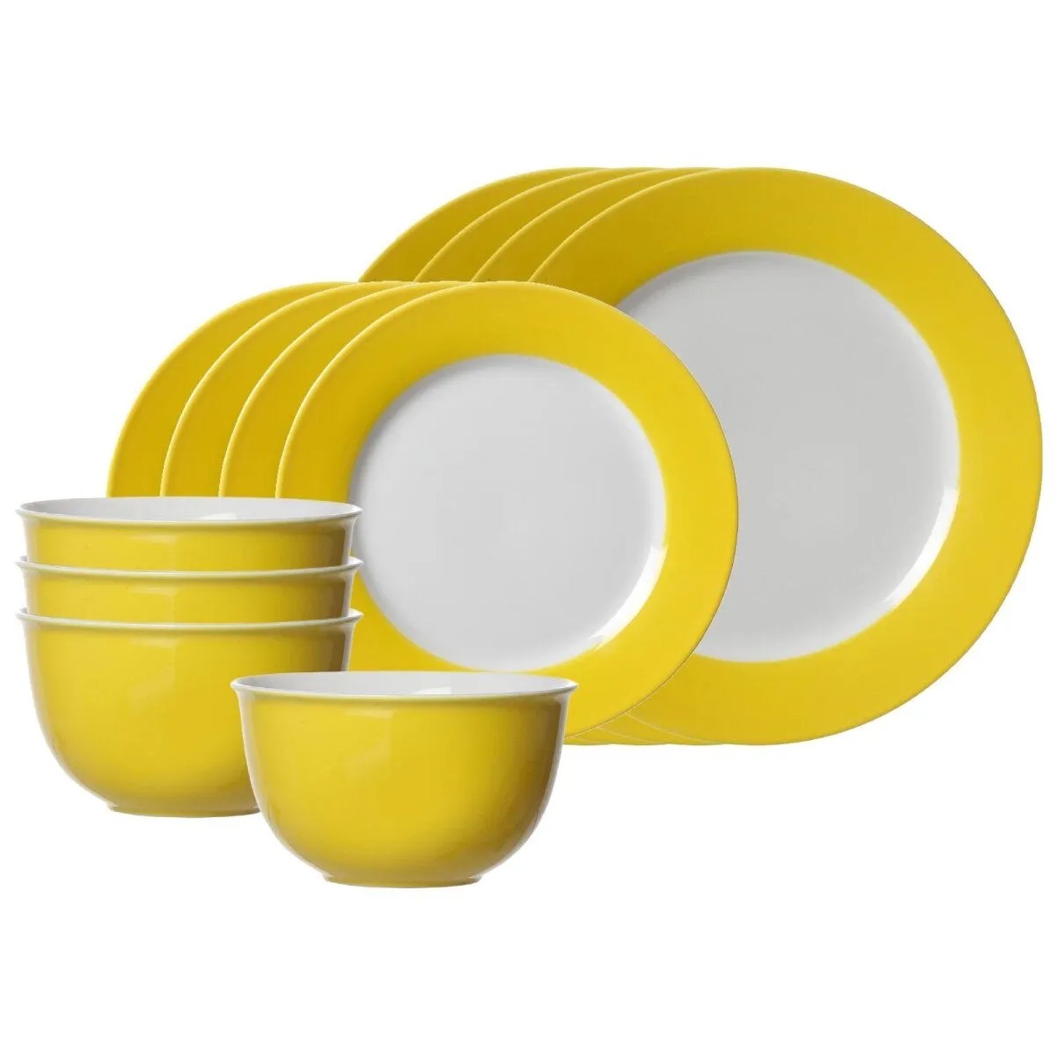 Ritzenhoff & Breker DOPPIO Basic-Set 12-teilig Gelb