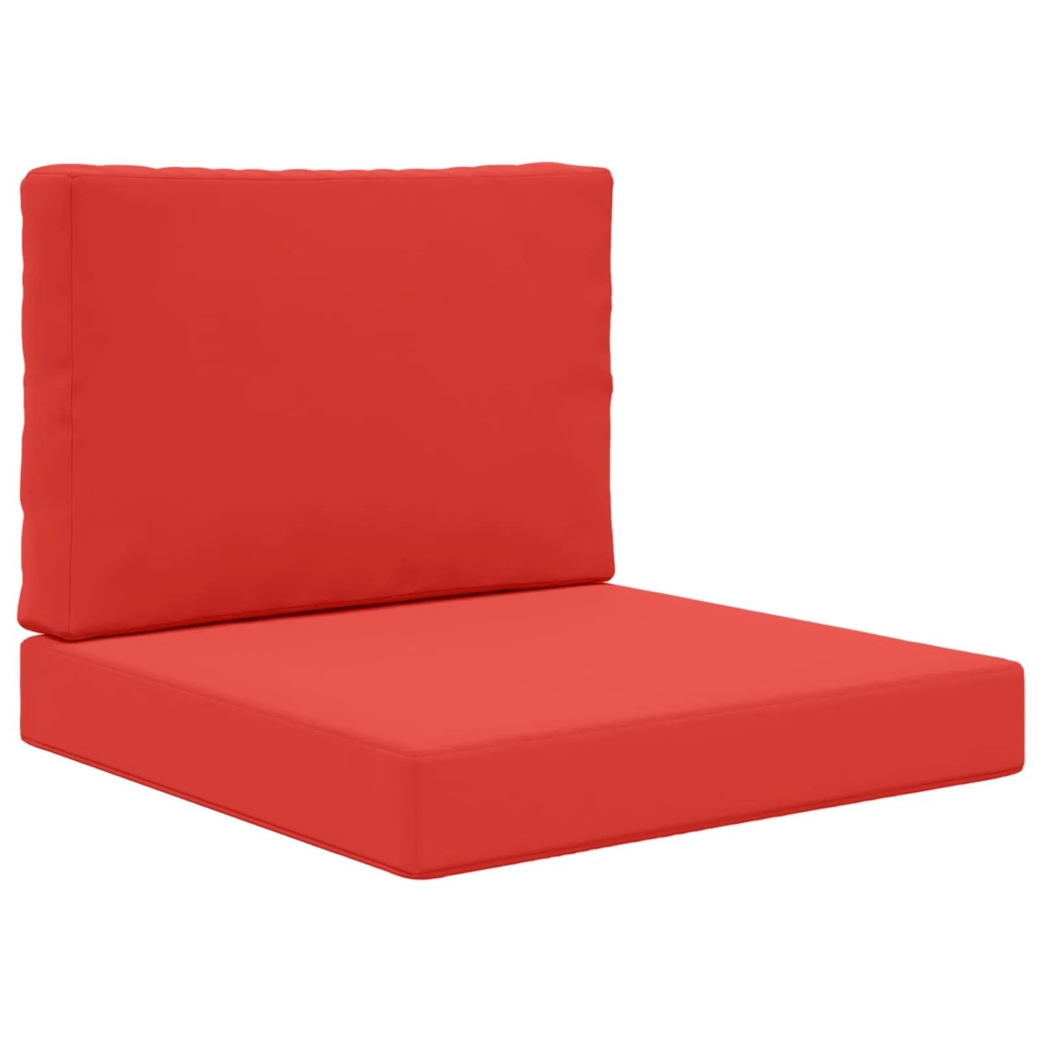vidaXL Sofakissen für Draußen 2-Tlg Rot Polyester 900716