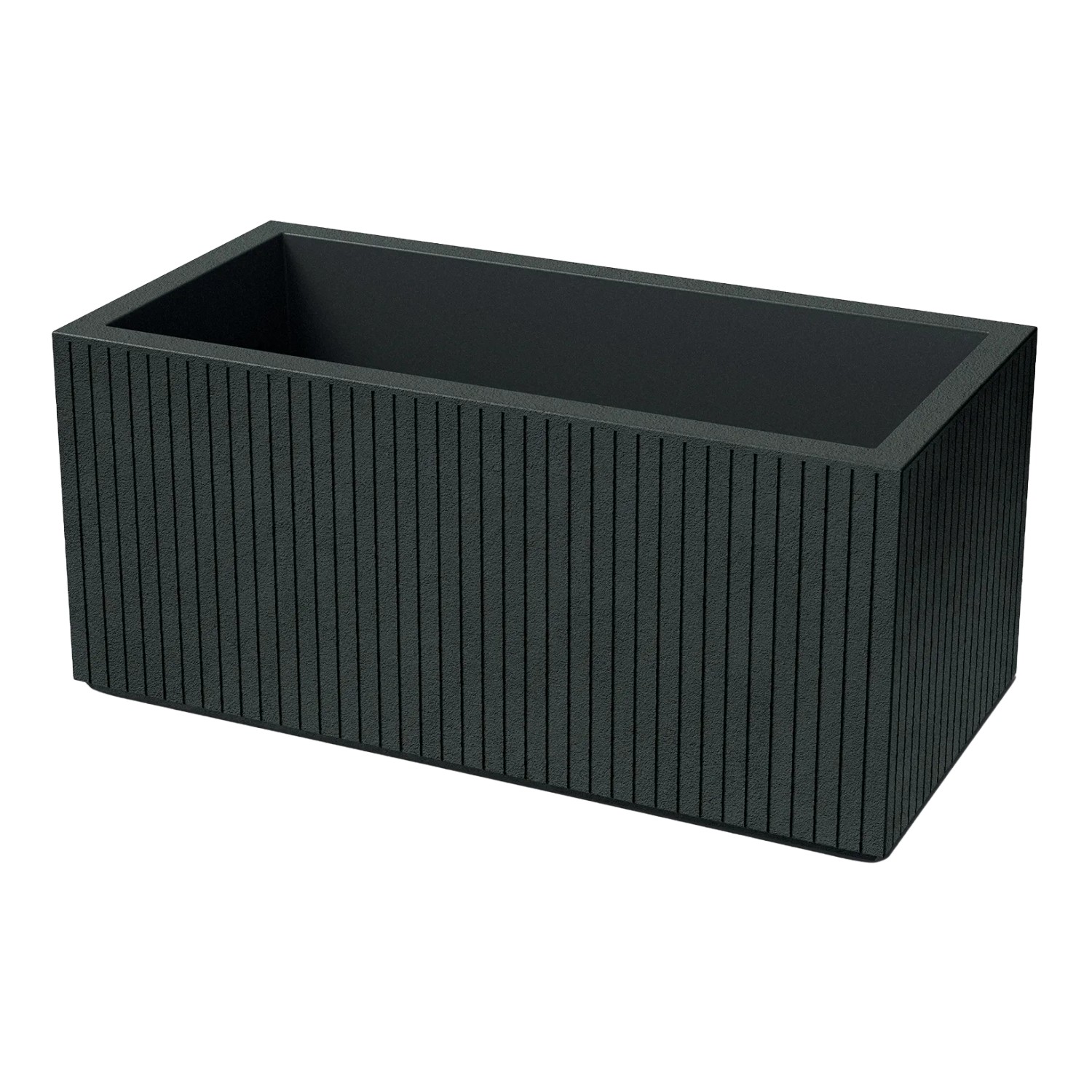 Prosperplast Blumentopf Coro Case 38 cm x 80 cm x 36 cm Charcoal