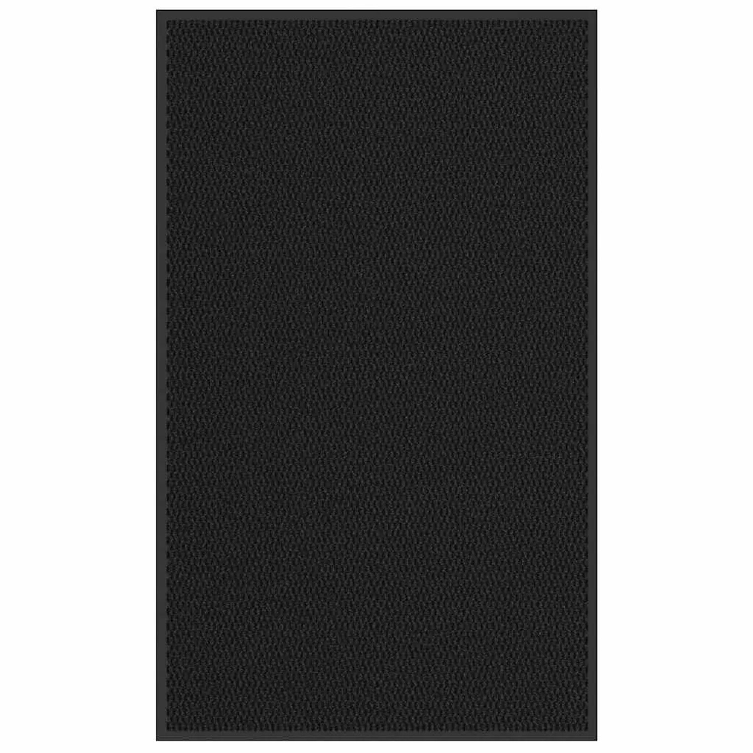 vidaXL Fußmatte Schwarz 90x150 cm 4105563 günstig online kaufen