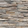 Stegu Verblender Grenada Rost: Wandverkleidung aus Beton in Steinoptik, grau-beige-rostfarben.