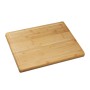Relaxdays Schneidebrett Bambus Natur Mit Saftrille Rutschfest 2 cm x 56,5 cm x 50 cm 3,3 kg
