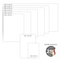 KARAT Glas Whiteboards in verschiedenen Größen, rahmenlos, für Büro & Deko.