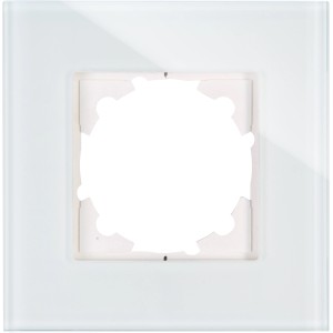 Kopp Glas-Abdeckrahmen 1-fach Athenis Mint für Schalterprogramme