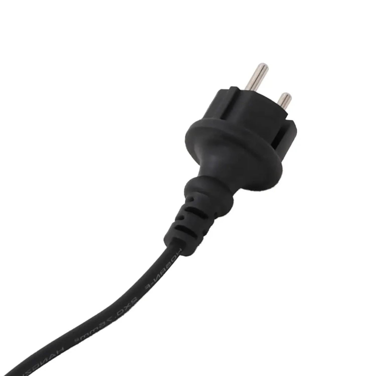 Stecker einer mehrfarbigen LED Lichterkette (vidaXL, 20m).
