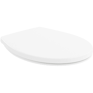 Villeroy & Boch O.novo WC-Sitz 438 x 368 x 49 mm mit SoftClosing und QuickRelease Duroplast Weiß Alpin