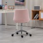 Svita Micky Kinder Bürostuhl, rosa Schreibtischstuhl mit Rollen und Höhenverstellung.