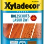 Xyladecor Holzschutz-Lasur 2in1 Kastanie, Holzlasur für Aussen, 750ml Dose.