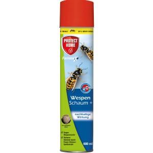 Protect Home FormineX Wespenschaum 600ml: Wespenspray zur Nestbehandlung aus sicherer Distanz.