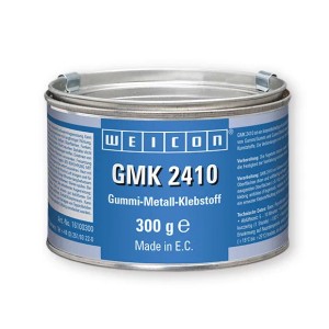 Dose WEICON GMK 2410 Gummi-Metall-Klebstoff, 300g, für dauerelastische Verklebungen.
