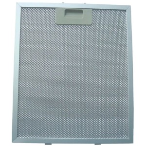 Respekta Metallfettfilter MIZ66038 für Dunstabzugshauben, silberfarben.