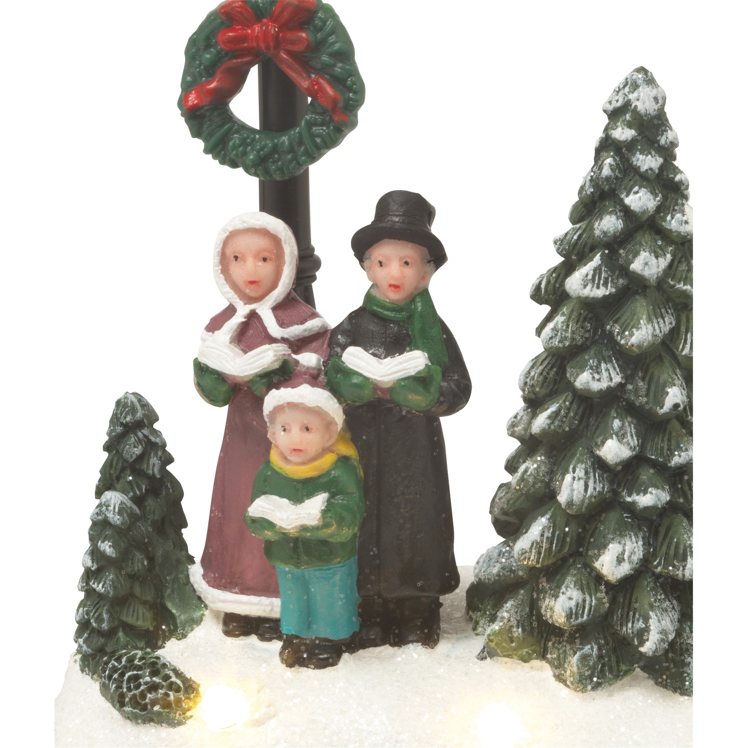 3er Set LED Tisch-Weihnachtsbäume - Deko Für Büro & Wohnzimmer