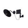 Lindby LED Solarleuchte Außen Virane 10020117 Spritzwassergeschützt Modern in Schwarz aus Aluminium 1-flammig