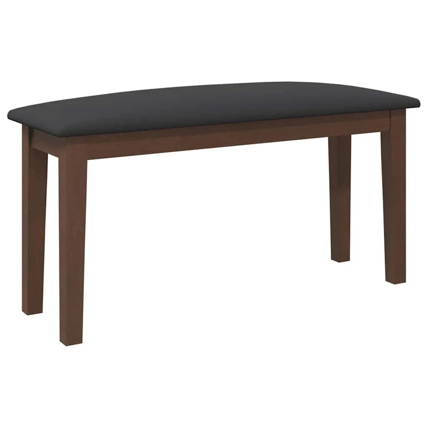 vidaXL Bank 90 cm Braun Massivholz Gummibaum 4102593