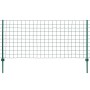 vidaXL Metallzaun Stahl 20 x 0,8 m Grün 142810