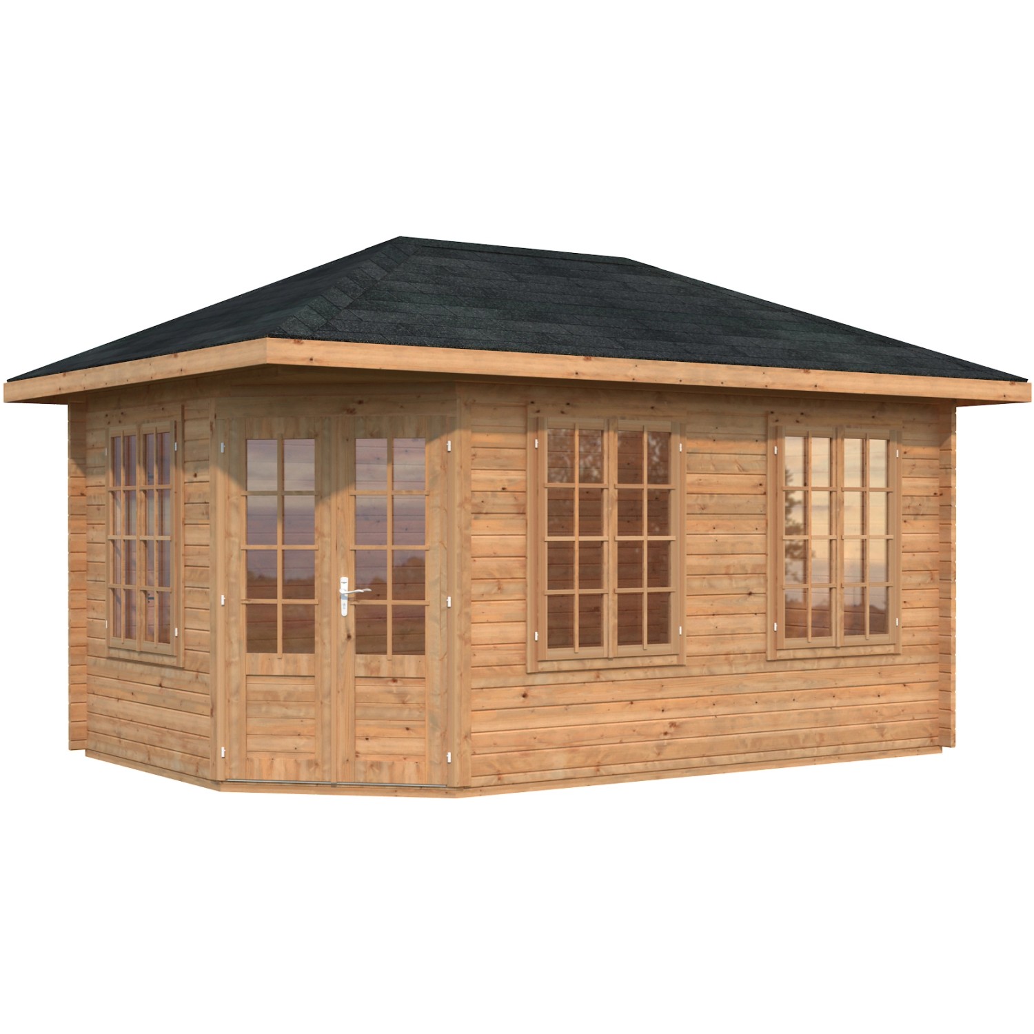 Palmako Gartenhaus "Pavillon Melanie", grau günstig online kaufen