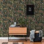 Michalsky Living Vliestapete Change: Dschungel-Motiv in Grün, Braun und Beige.