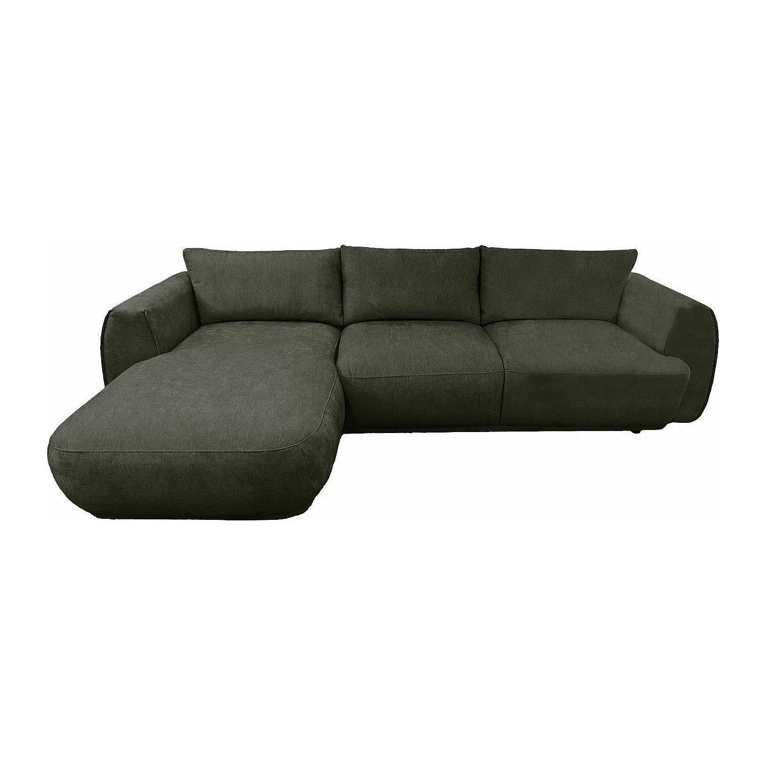 Vente-unique Sofa Ohne Schlafmöglichkeit Pukima Grün 276 cm