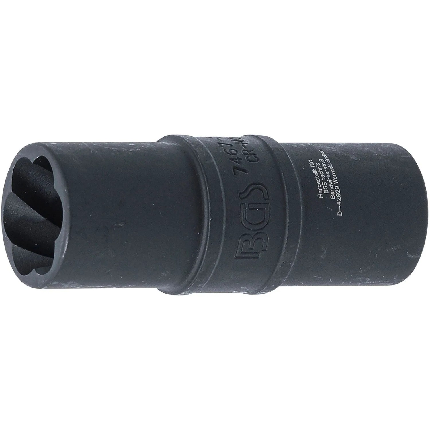 BGS Kraft Spezial Schraubenausdreh Wendeeinsatz 19 Mm 12 5 Mm  1 2 Zoll  7467 19