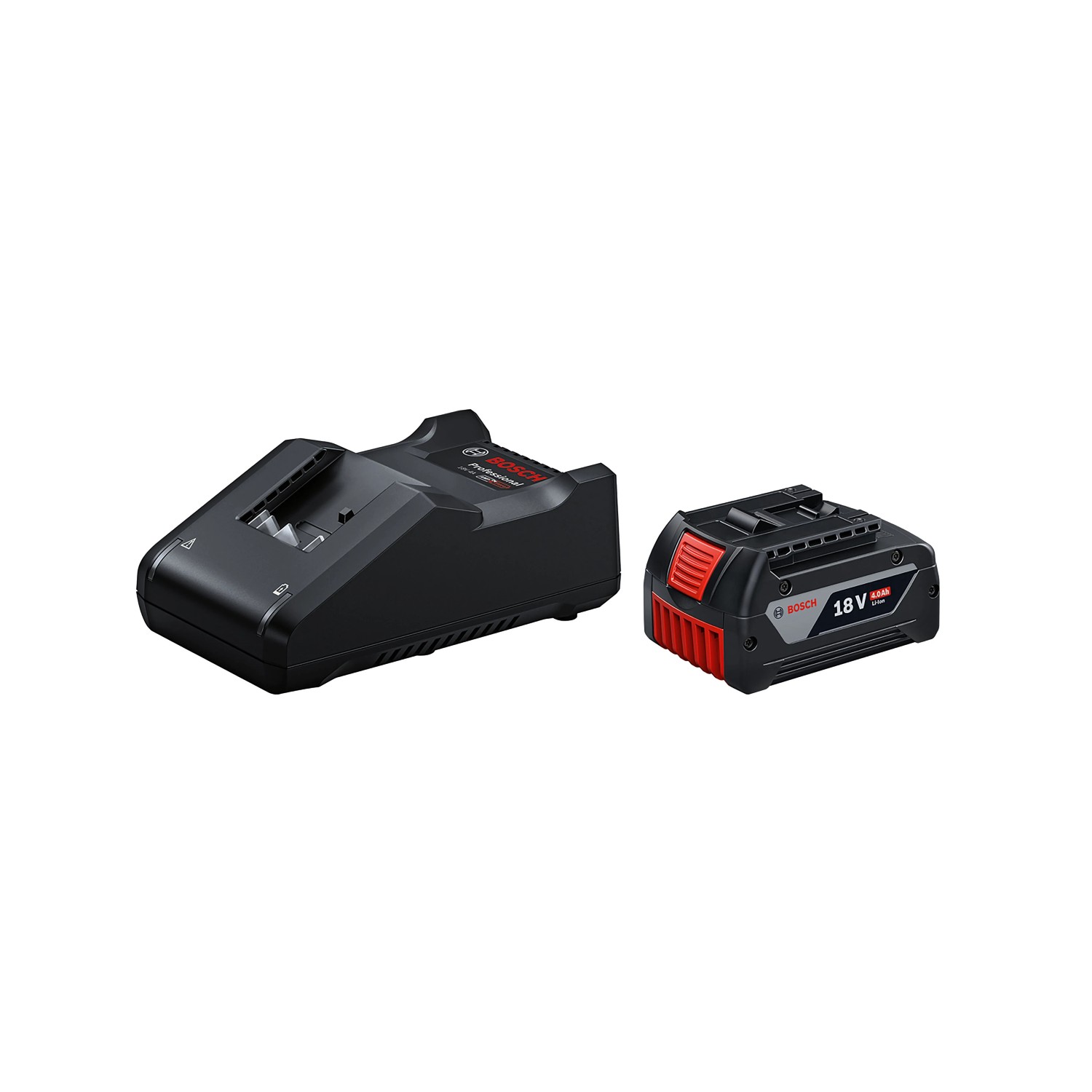Bosch Professional Akku-Starterset mit GBA 18 V 4 Ah Akku & Ladegerät GAL 18V-40