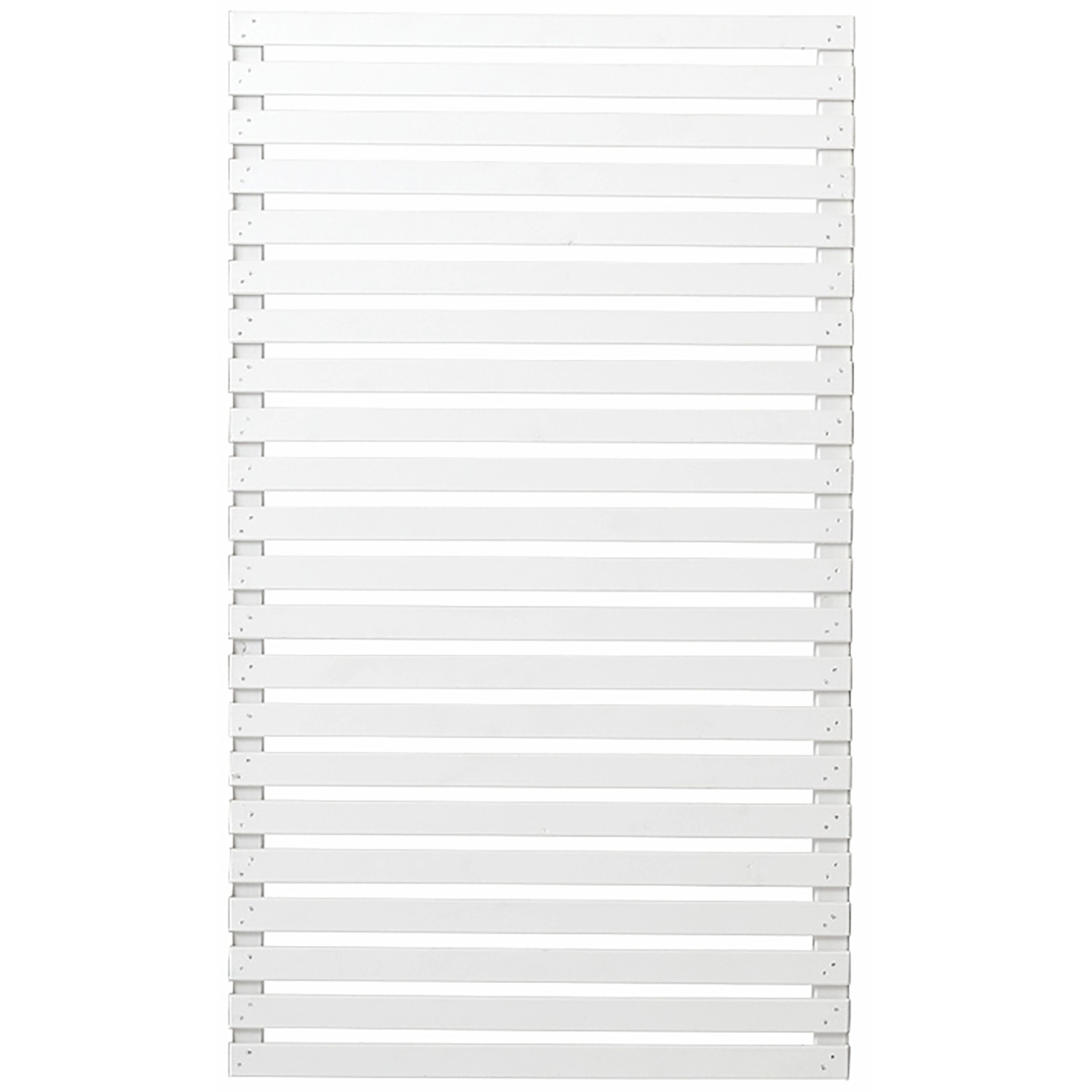 Sichtschutzzaun Tokyo Nadelholz Weiß 83 cm x 140 cm günstig online kaufen