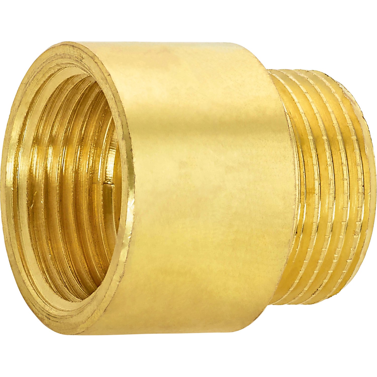 Hahnverlängerung 24,1 mm (Rp 3/4) x 26,4 mm (R 3/4) Messing 20 mm