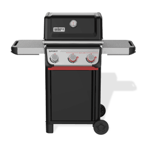 Weber Gasgrill E-325 GBS Spirit 2025, 3 Brenner, Schwarz. Grillwagen mit Sear Boost Funktion.