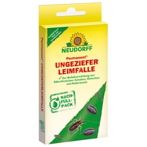 Neudorff Permanent Ungezieferleimfalle Nachfüllpack 4 Stück