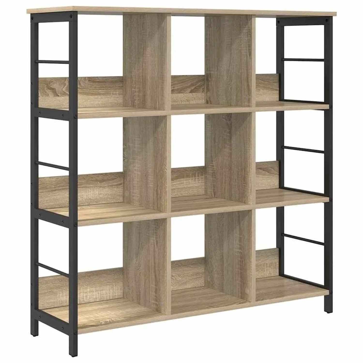 vidaXL Bücherregal Sonoma-Eiche 102 x 32 x 104,5 cm Holzwerkstoff 884007 günstig online kaufen