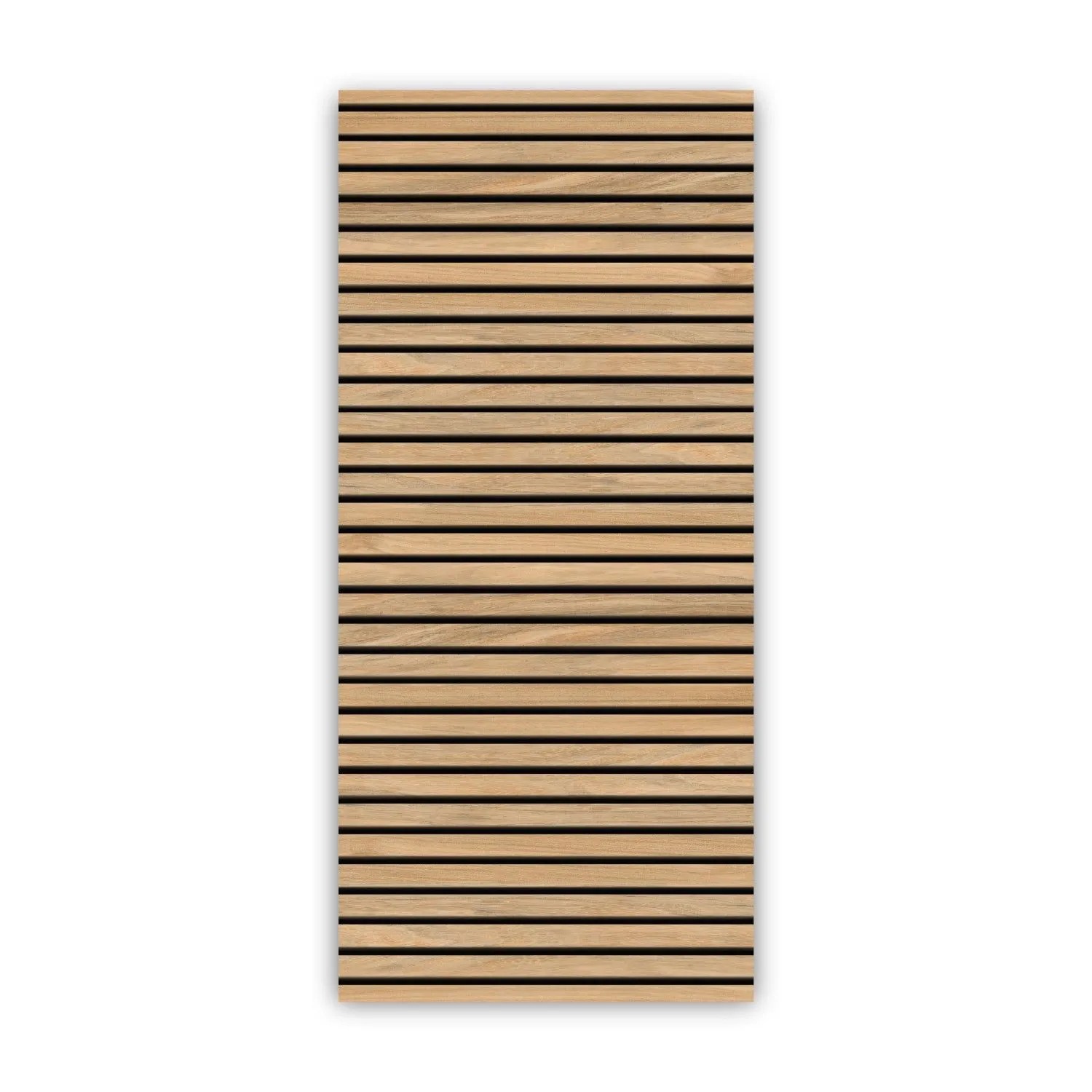 Walllux Duschrückwand Quer Eiche Streifen Alu-Verbund 3 mm 90 x 200 cm