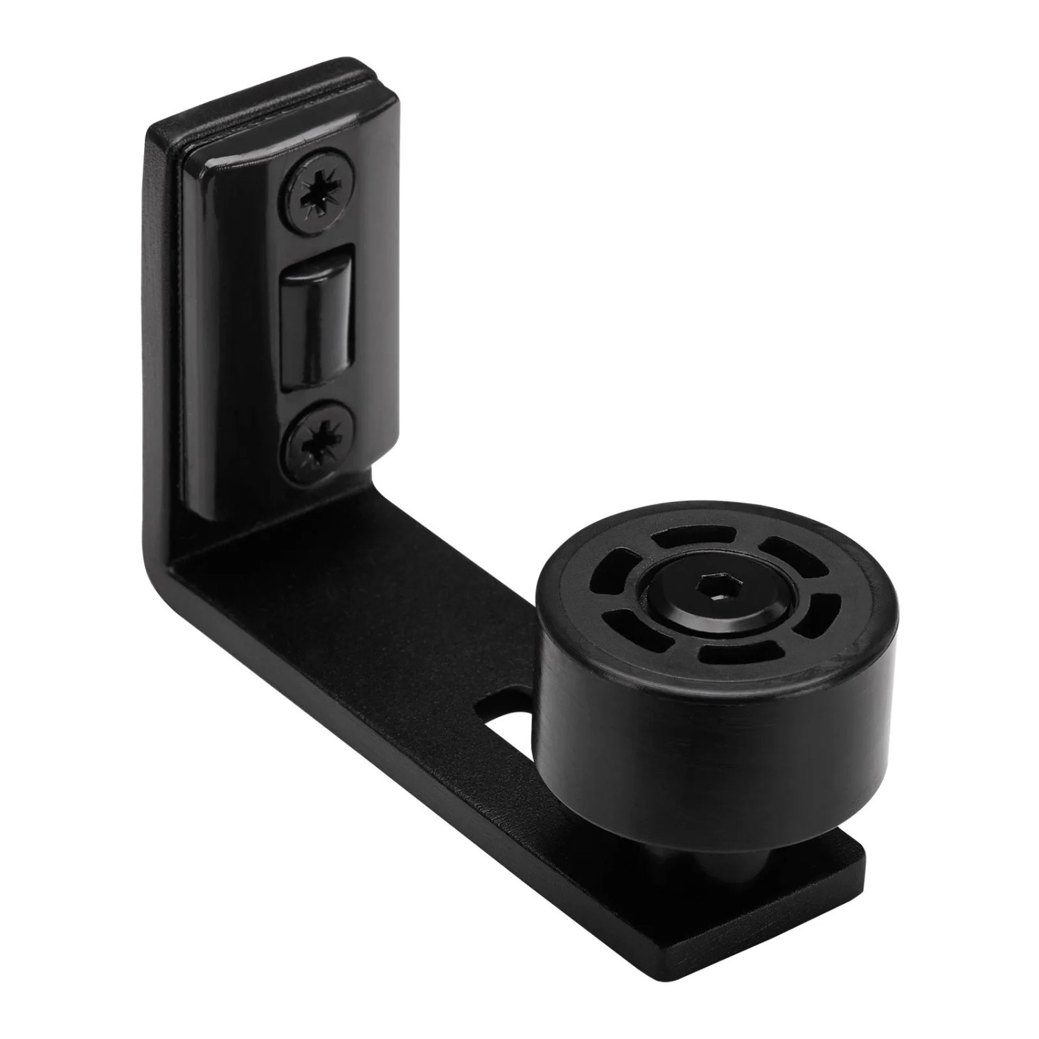 SOTECH Schiebetür Bodenführung Schwarz für Türstärke 17 Bis 49 mm