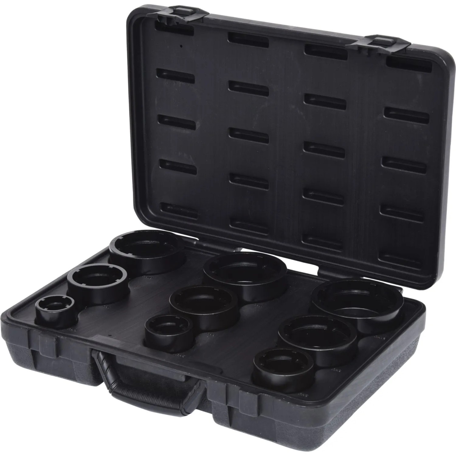 KS TOOLS Nutmuttern Schlüssel Satz Zapfen Innen Liegend 9Tlg  450 5020