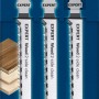 Bosch Expert T308BP Stichsägeblätter für Holz, 3er-Pack. Saubere Schnitte in Holz bis 50mm.