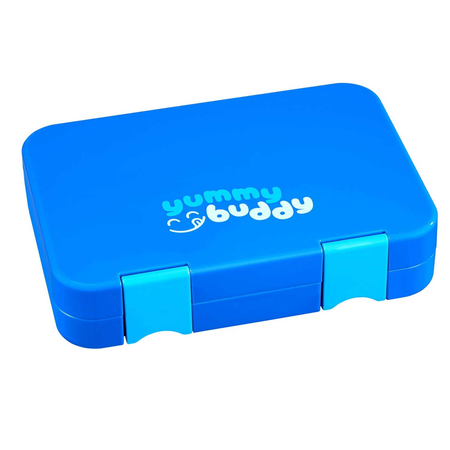 Ecosa EO-8170 Snackbox Brotdose mit 6 Fächern BPA-Frei Blau