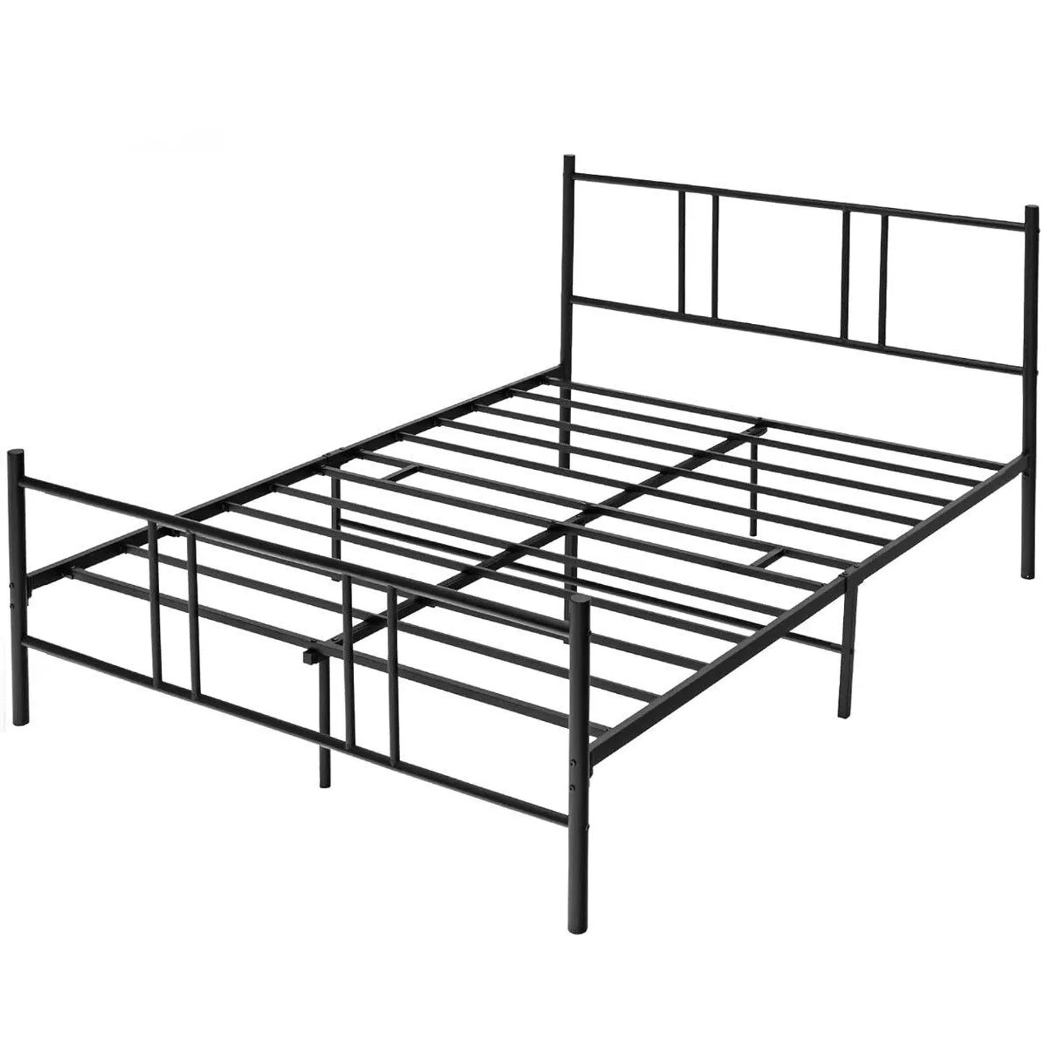 Costway Metallbett Bettrahmen für Matratze mit Stauraum 200 x 160 cm günstig online kaufen
