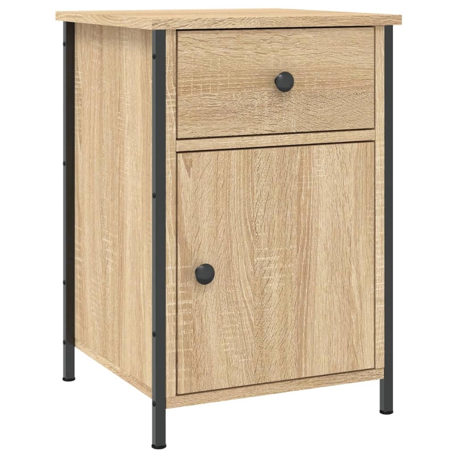 vidaXL Nachttisch Sonoma-Eiche 40x42x60 cm Holzwerkstoff 825905