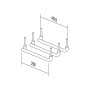 TEM 10 Stk MODUL PLUS Verdrahtungsbrücken 2M 3x25mm_5